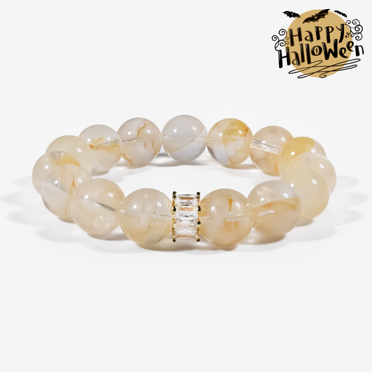 Golden Hematoid Quartz Bracelet