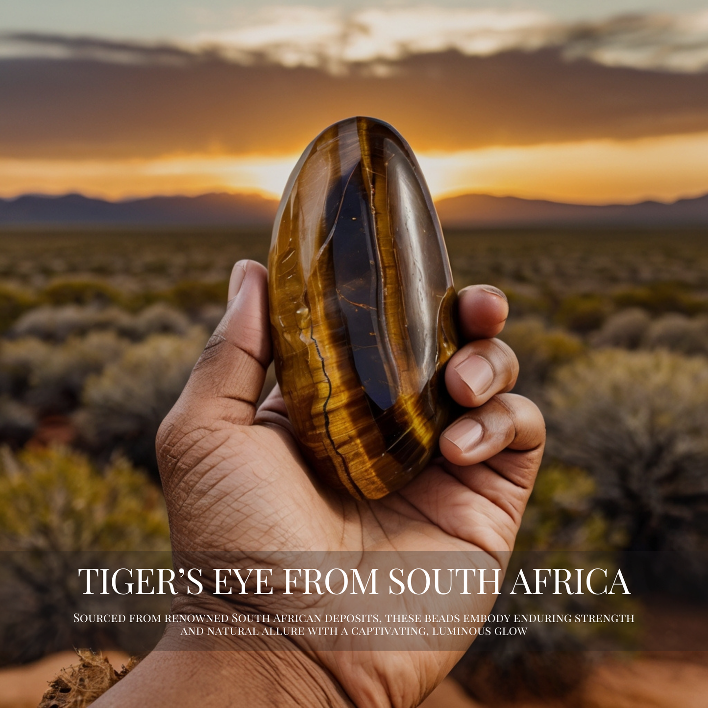 Kailash Tiger’s Eye Dzi Bracelet - JWPatronus
