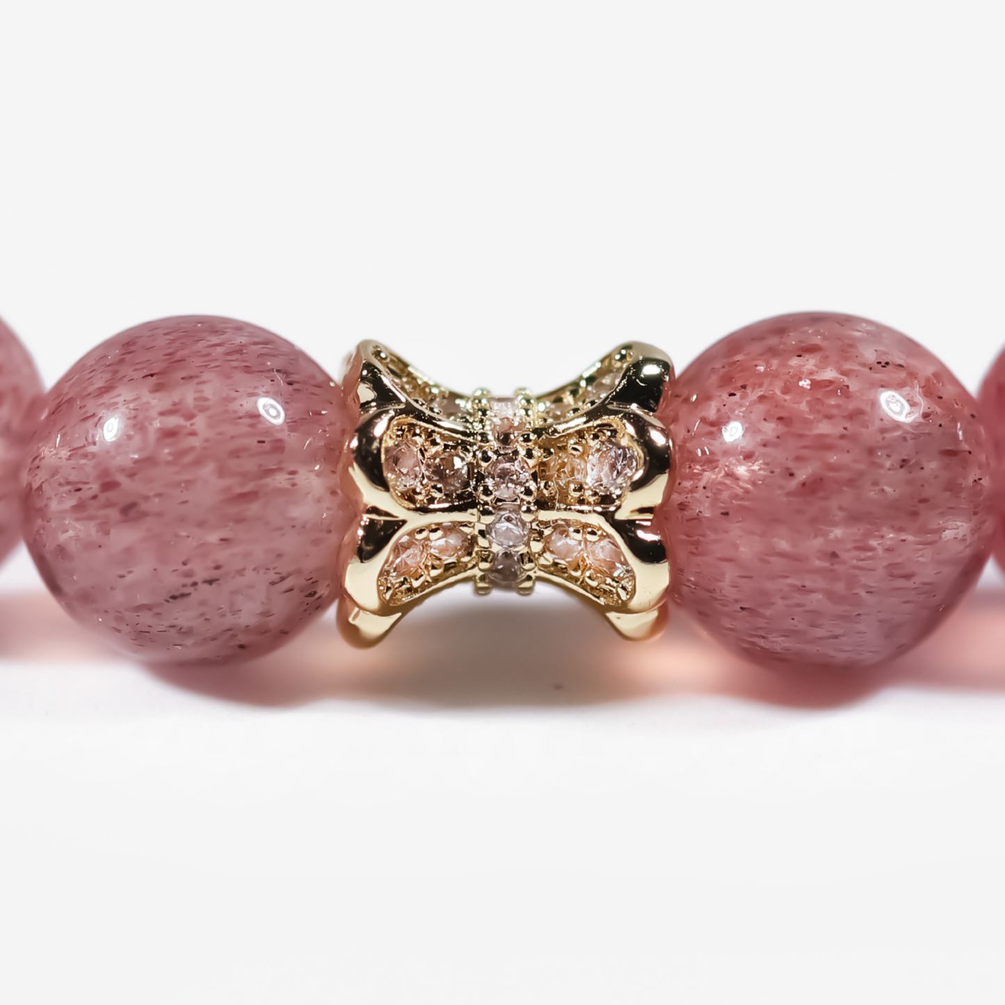 Frostborn Strawberry Quartz Bracelet - JWPatronus