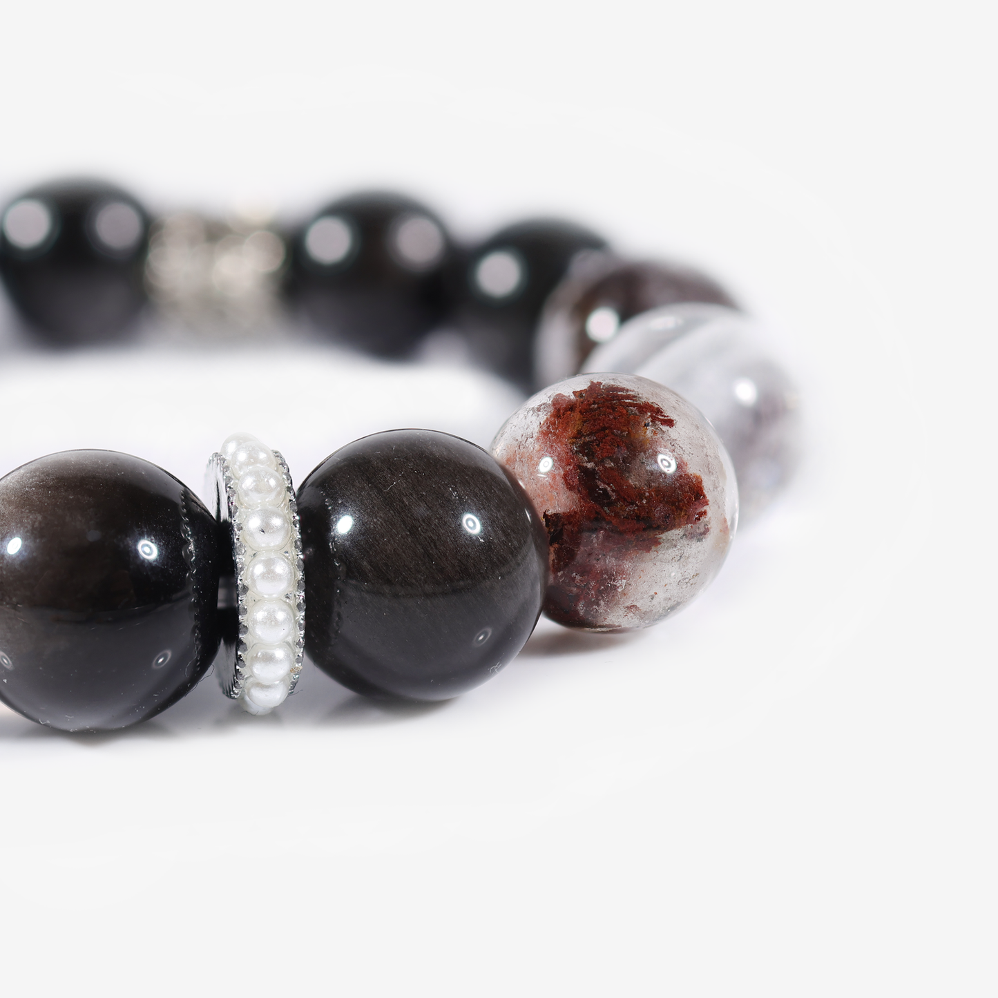 Shadow's Embrace Obsidian Bracelet - JWPatronus