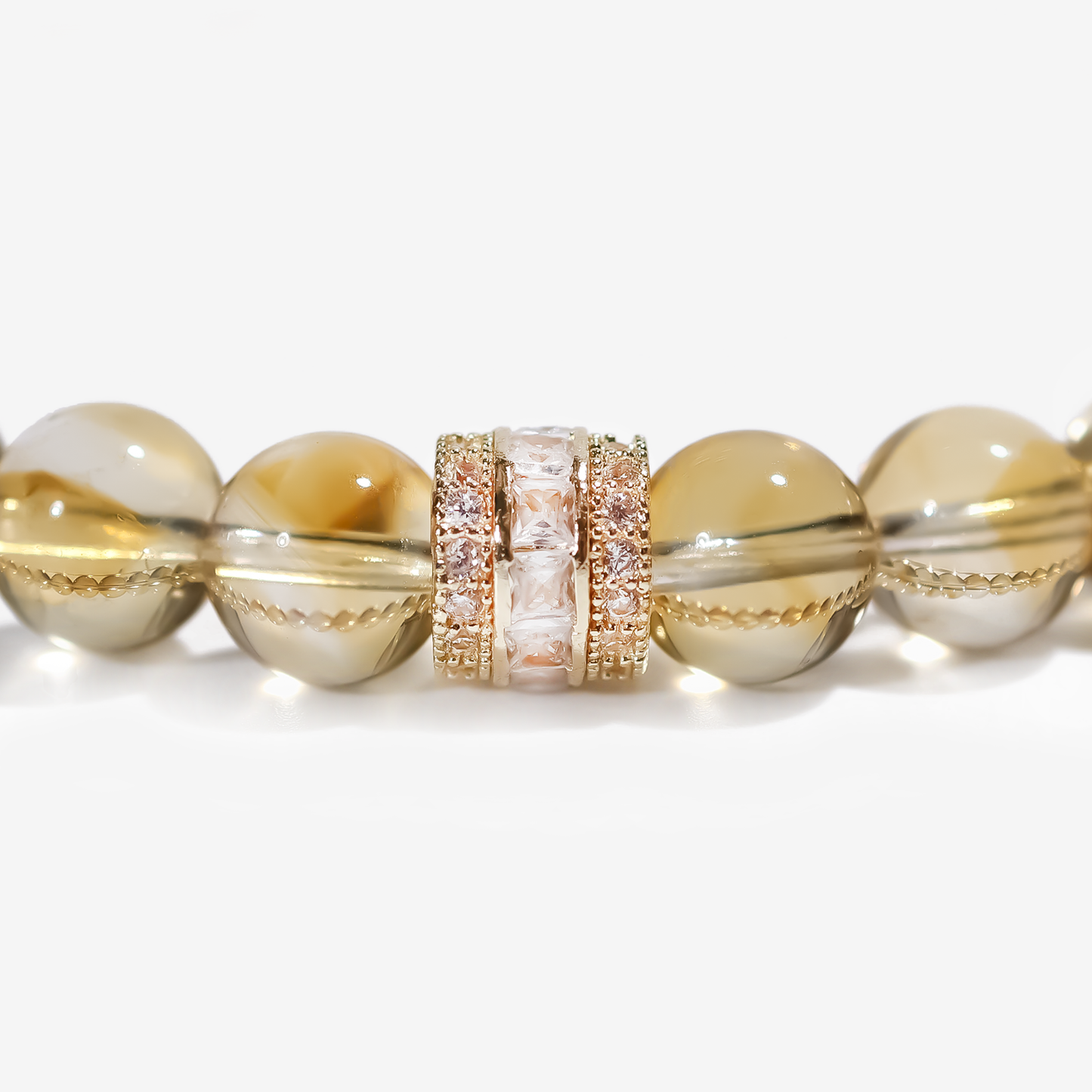 Serenity Citrine Bracelet – 8mm natural golden Citrine beads, handcrafted to inspire positivity, confidence, and joy by JWPatronus