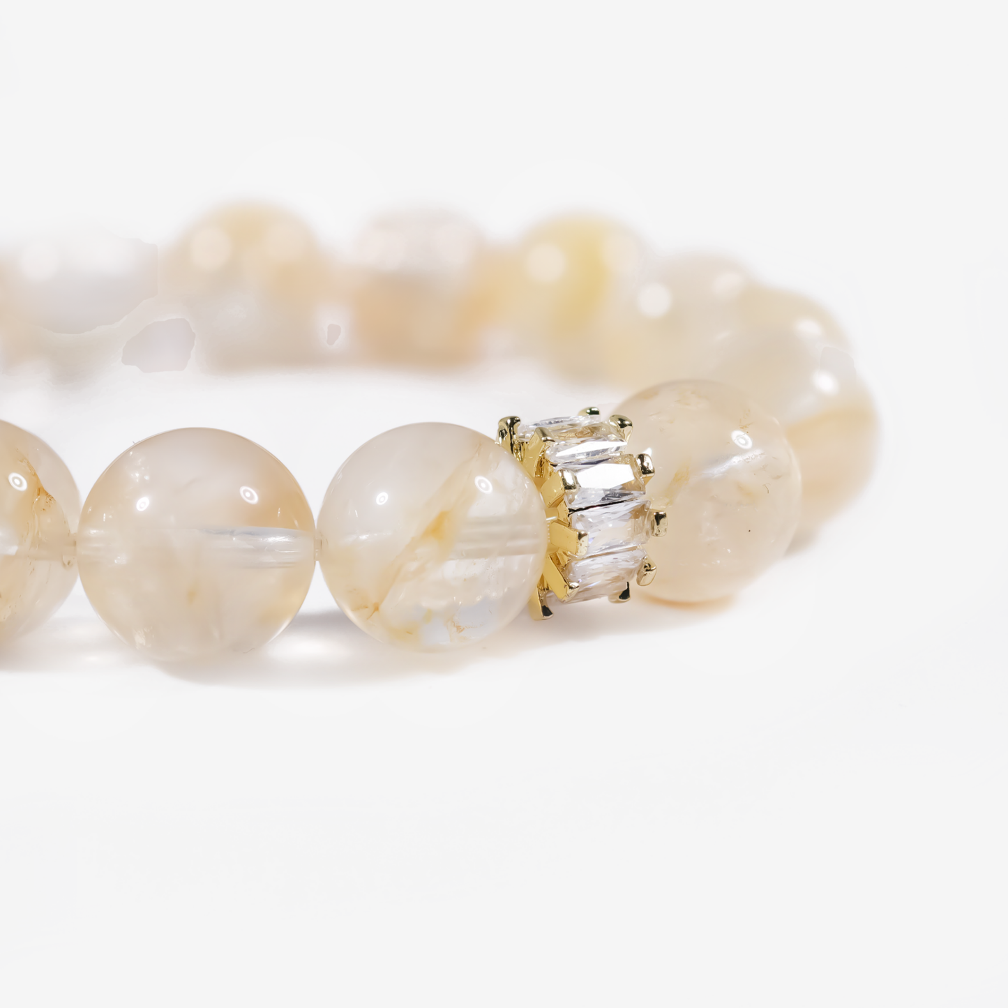 Golden Hematoid Quartz Bracelet - JWPatronus
