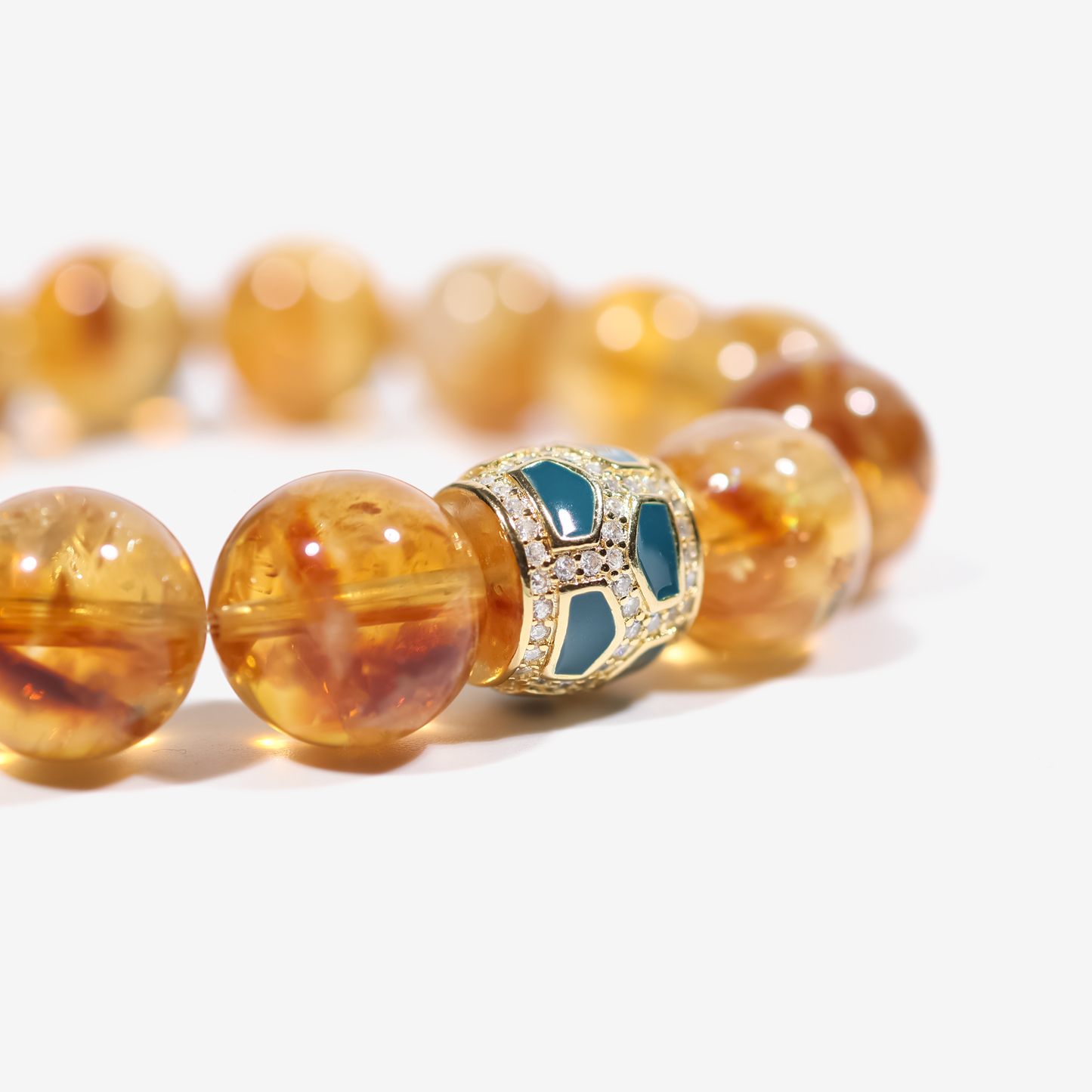 Amber Glow Citrine Bracelet - JWPatronus