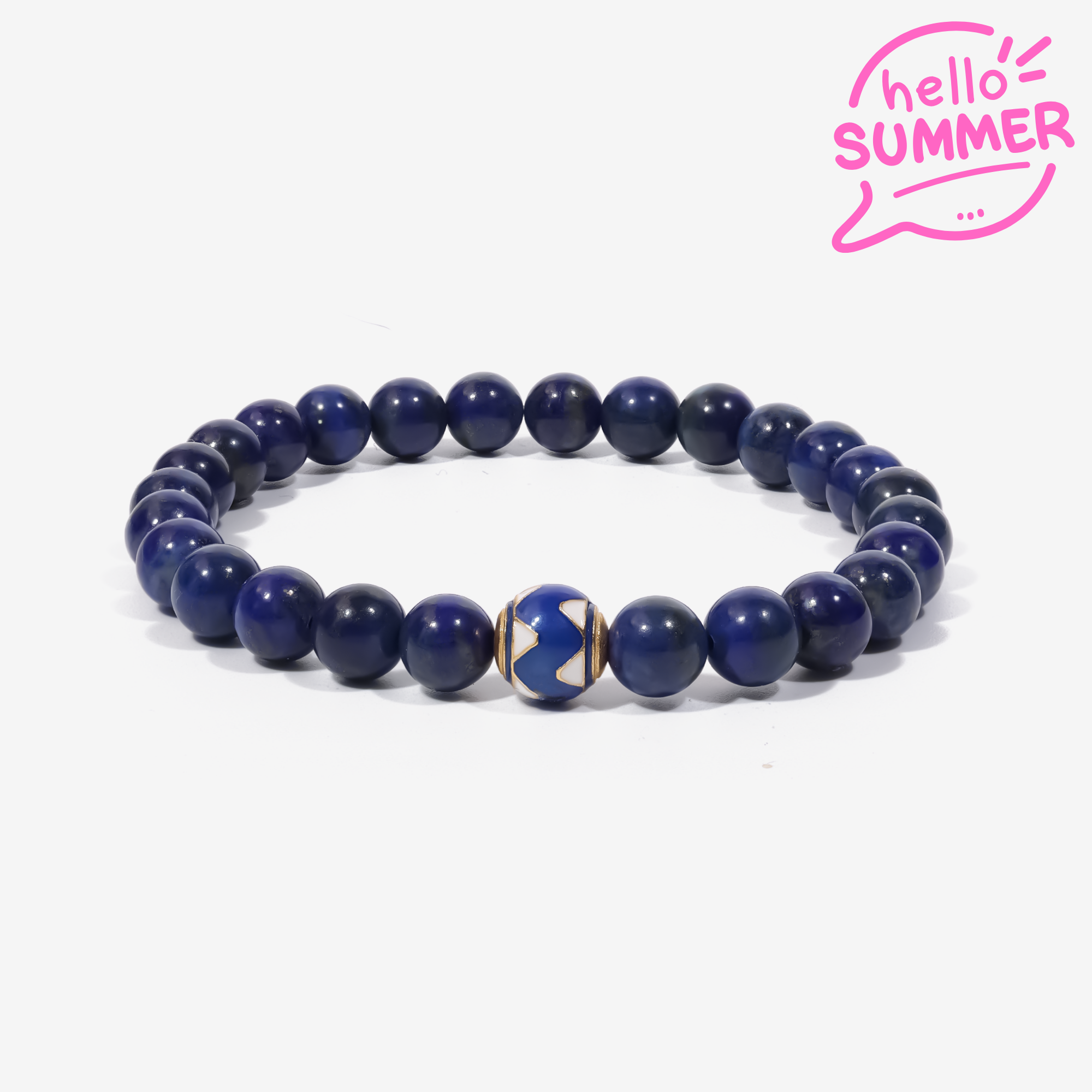 Royal Horizon Lapis Lazuli Bracelet | JWPatronus