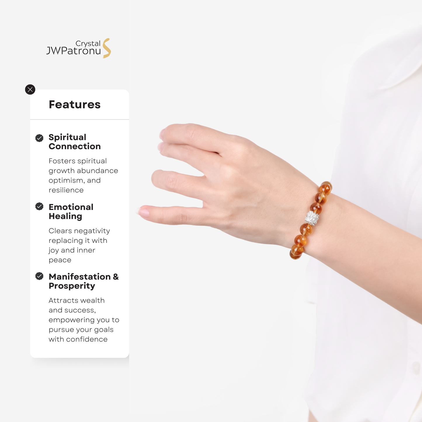 Solar Radiance Citrine Bracelet - JWPatronus