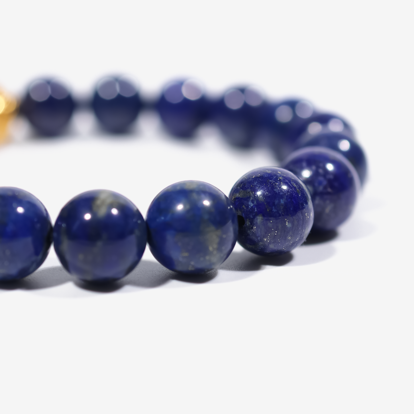 Golden Lucky Lapis Bracelet - JWPatronus