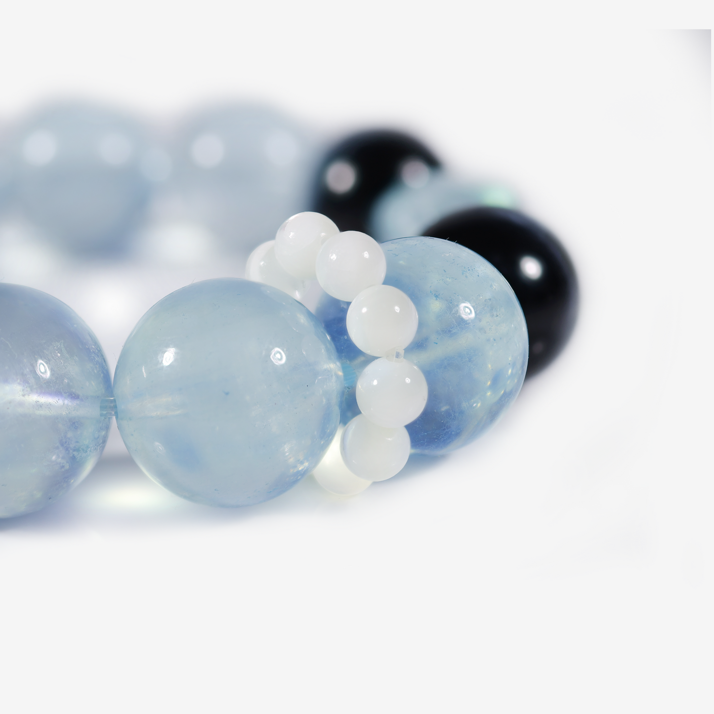 Celestial Waves Aquamarine Bracelet - JWPatronus