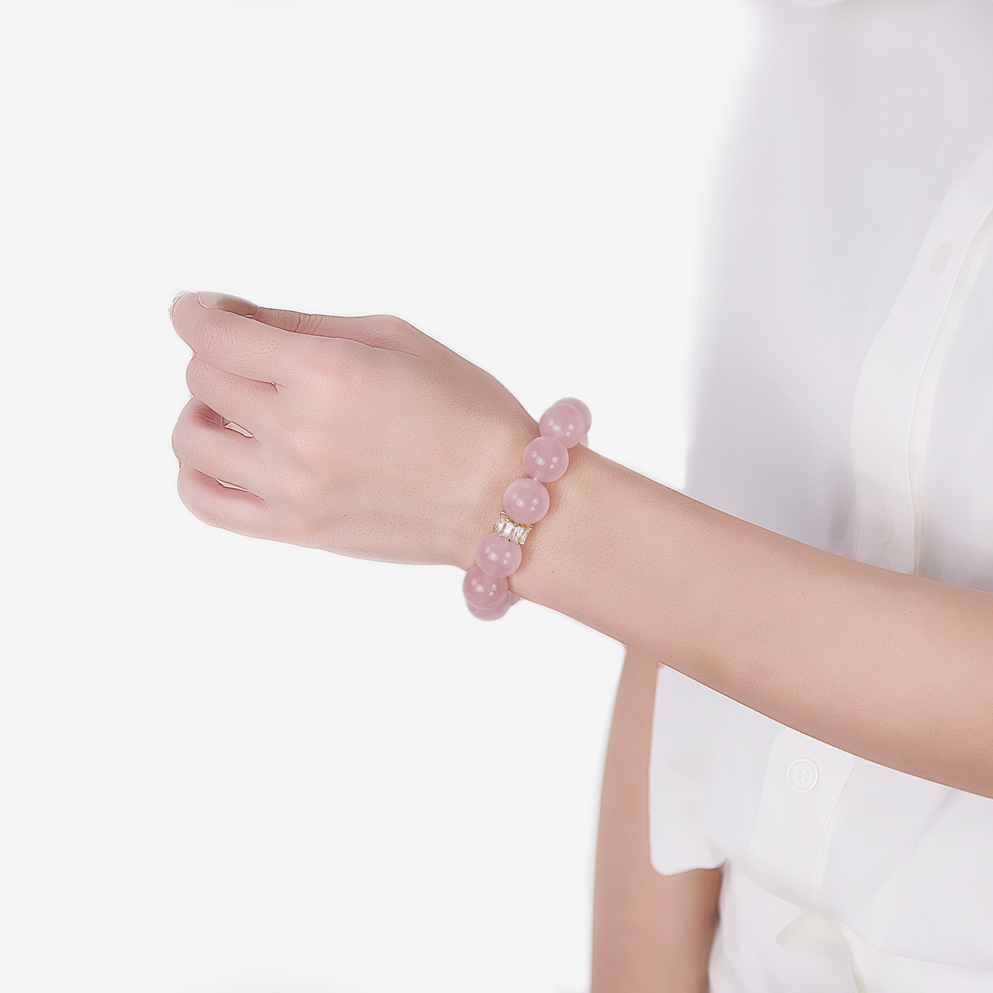 Harmony Rose Quartz Bracelet - JWPatronus