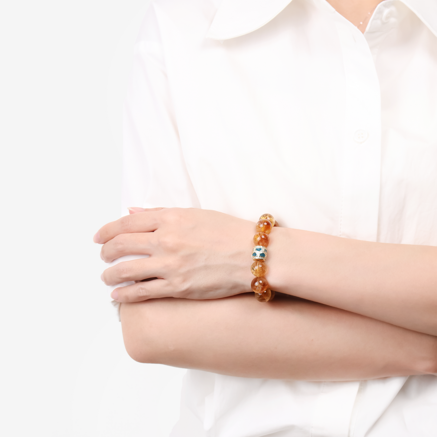 Amber Glow Citrine Bracelet - JWPatronus