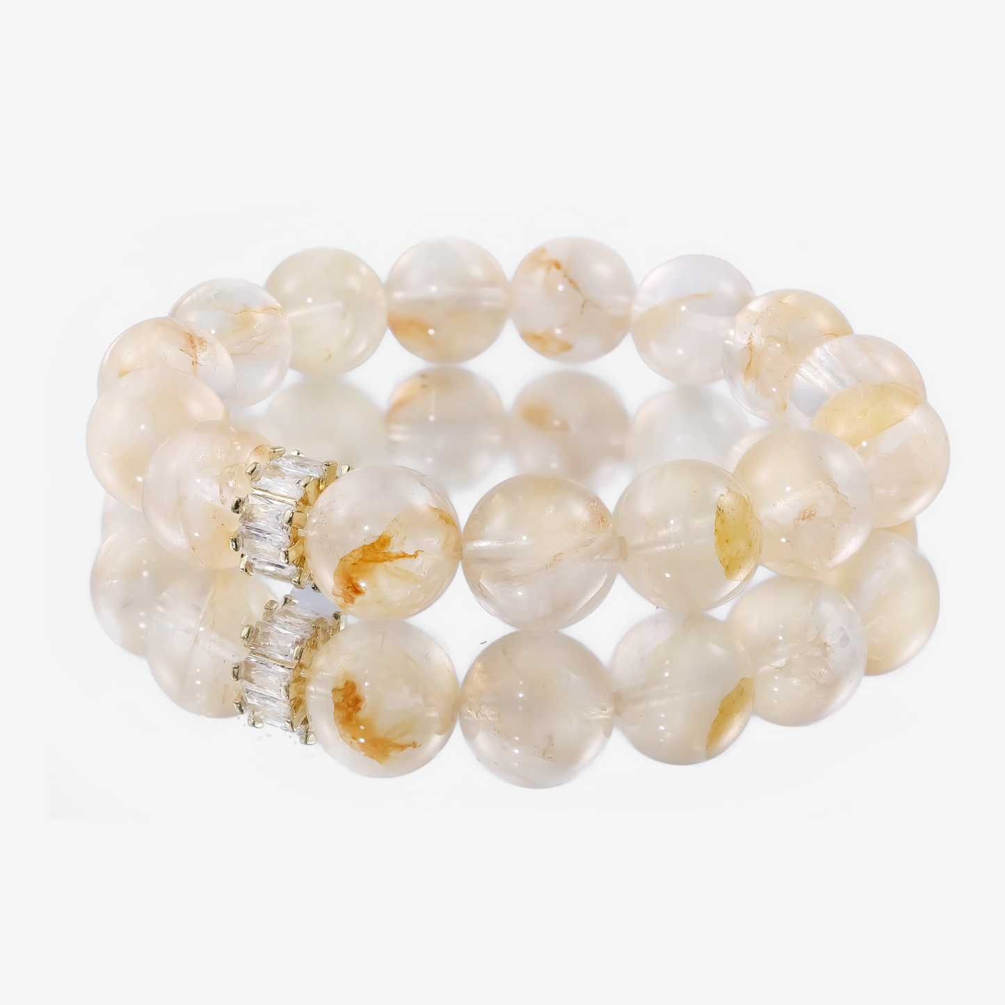 Golden Hematoid Quartz Bracelet - JWPatronus