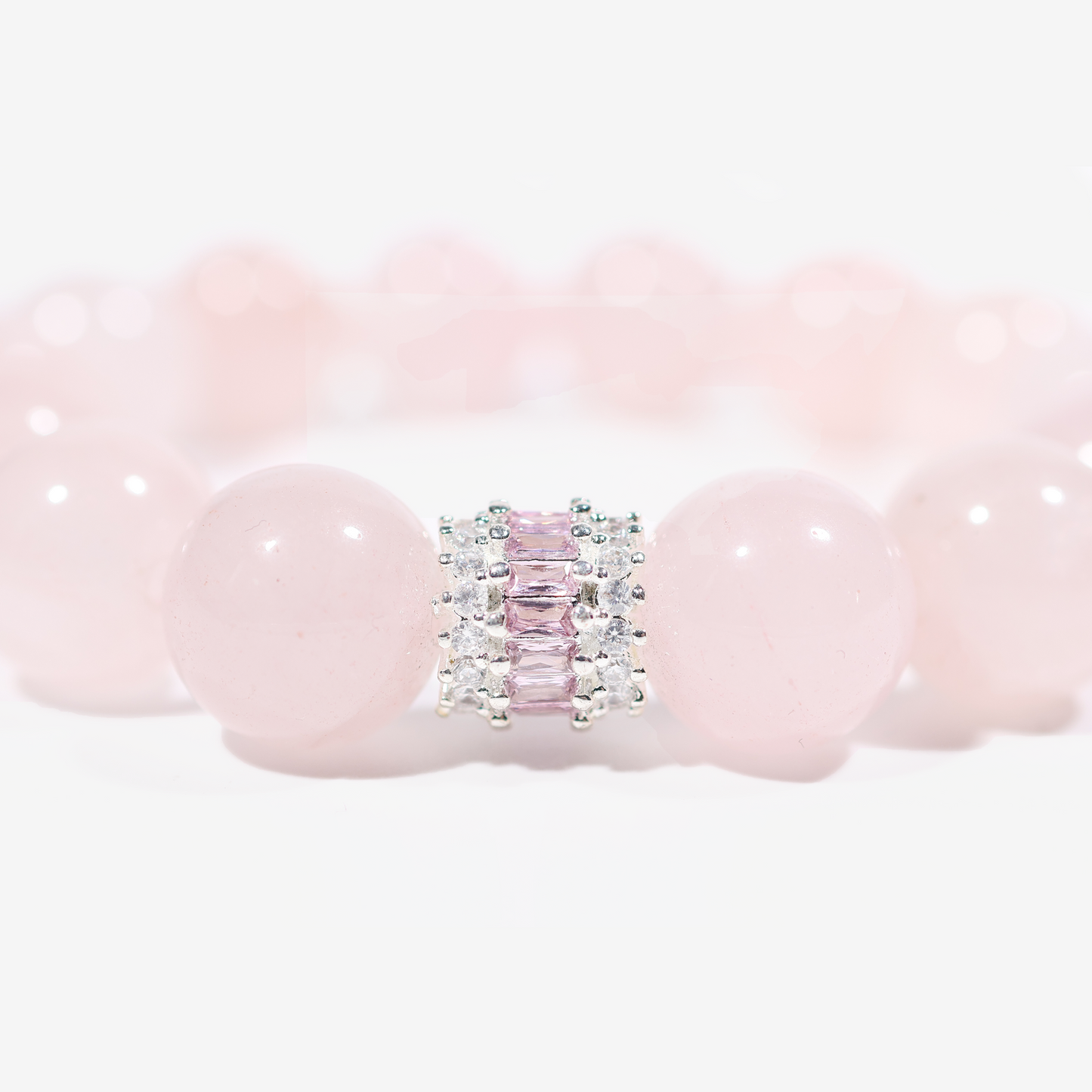 Royal Rose Quartz Serenity Bracelet - JWPatronus