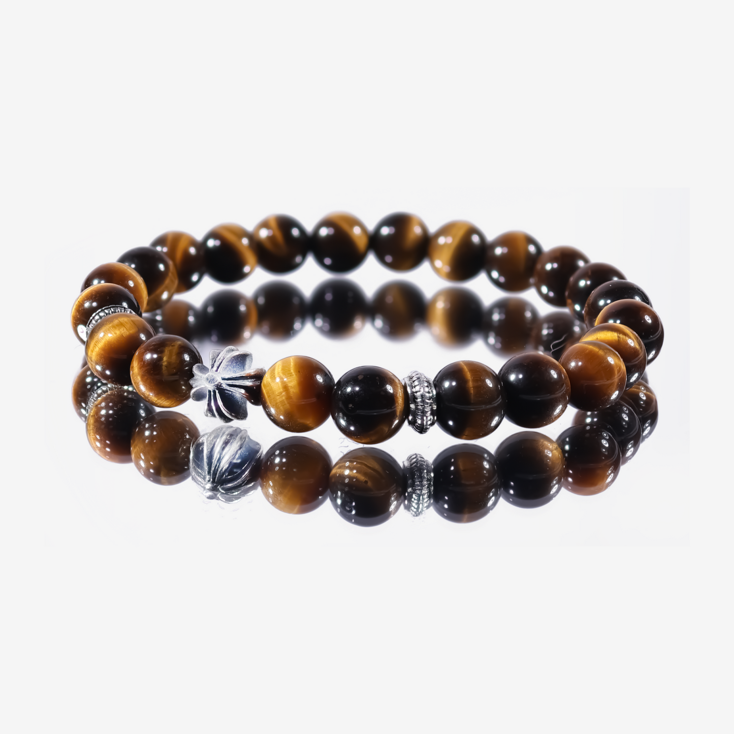 Guardian Tiger’s Eye Cross Bracelet - JWPatronus
