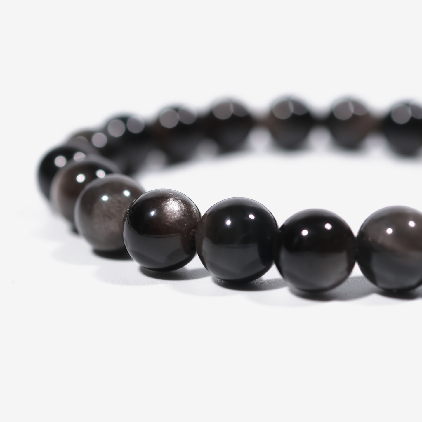Mystic Shield Obsidian & Dzi Bracelet - JWPatronus