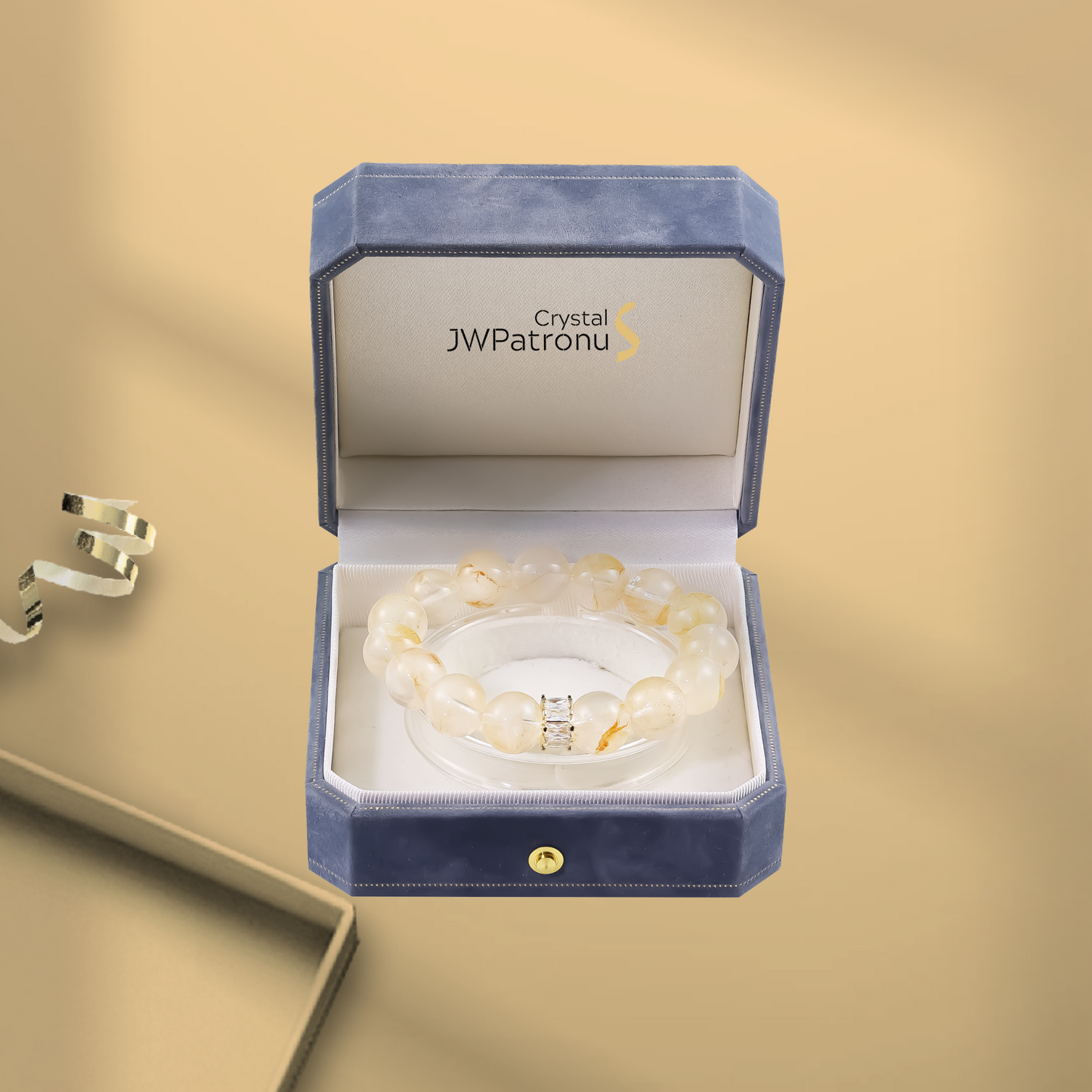 Golden Hematoid Quartz Bracelet - JWPatronus
