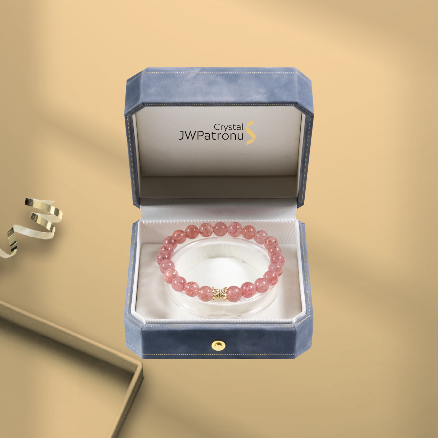 Frostborn Strawberry Quartz Bracelet - JWPatronus