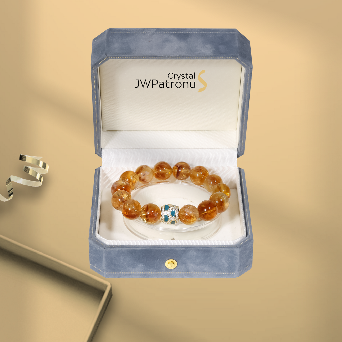 Amber Glow Citrine Bracelet - JWPatronus