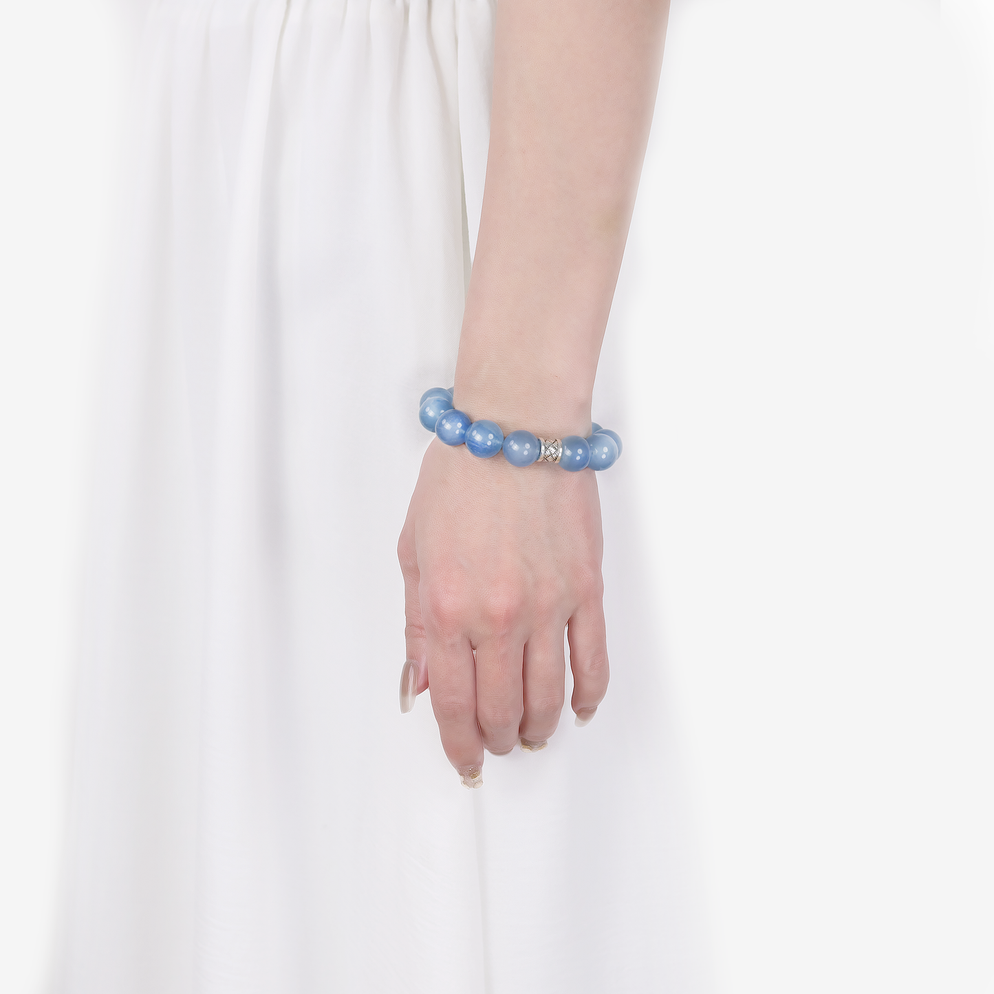 Ocean's Grace Aquamarine Bracelet - JWPatronus