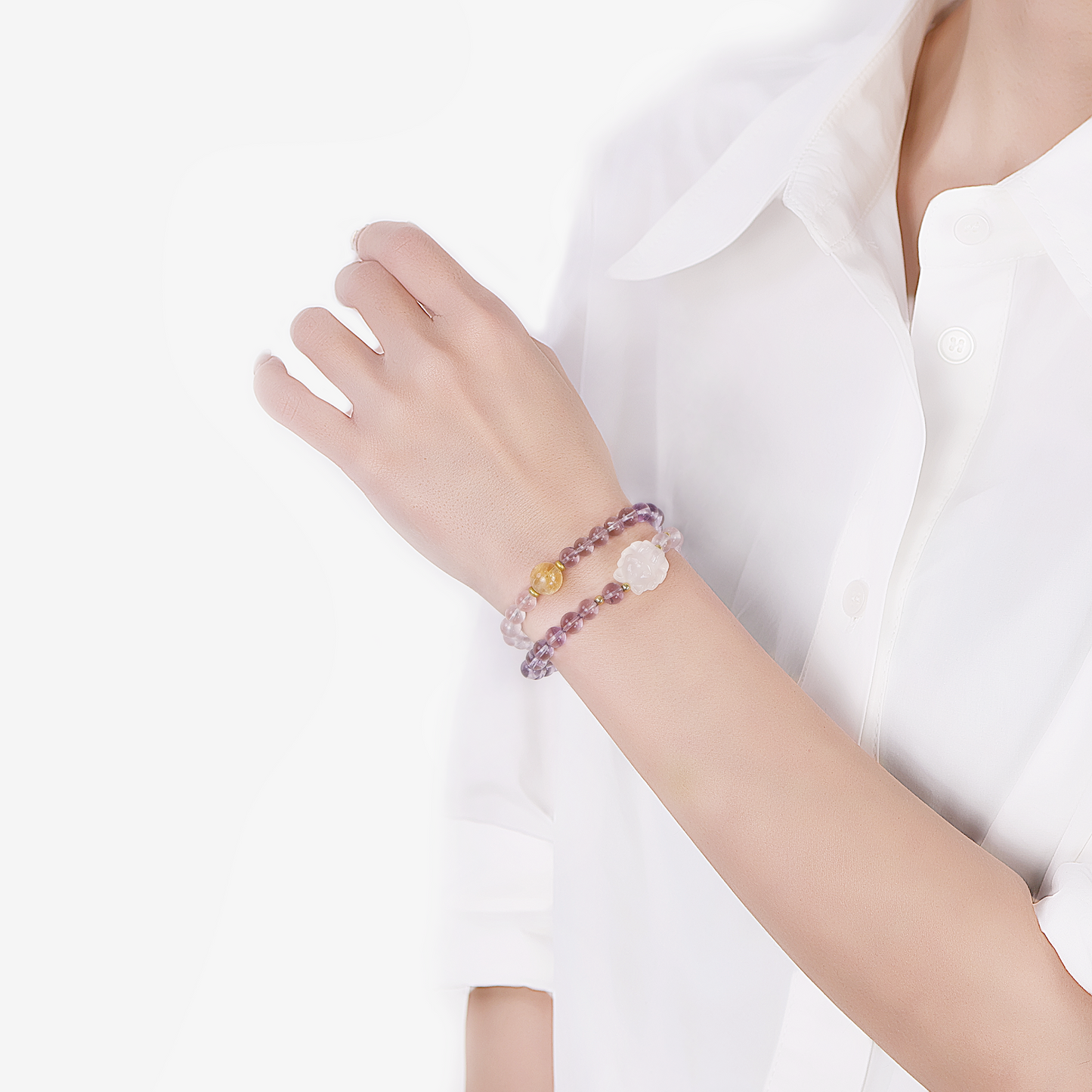 Fortune's Embrace Double-Layer Bracelet - JWPatronus