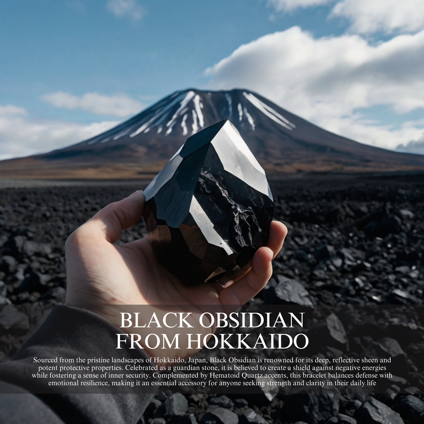 Shadow's Embrace Obsidian Bracelet - JWPatronus