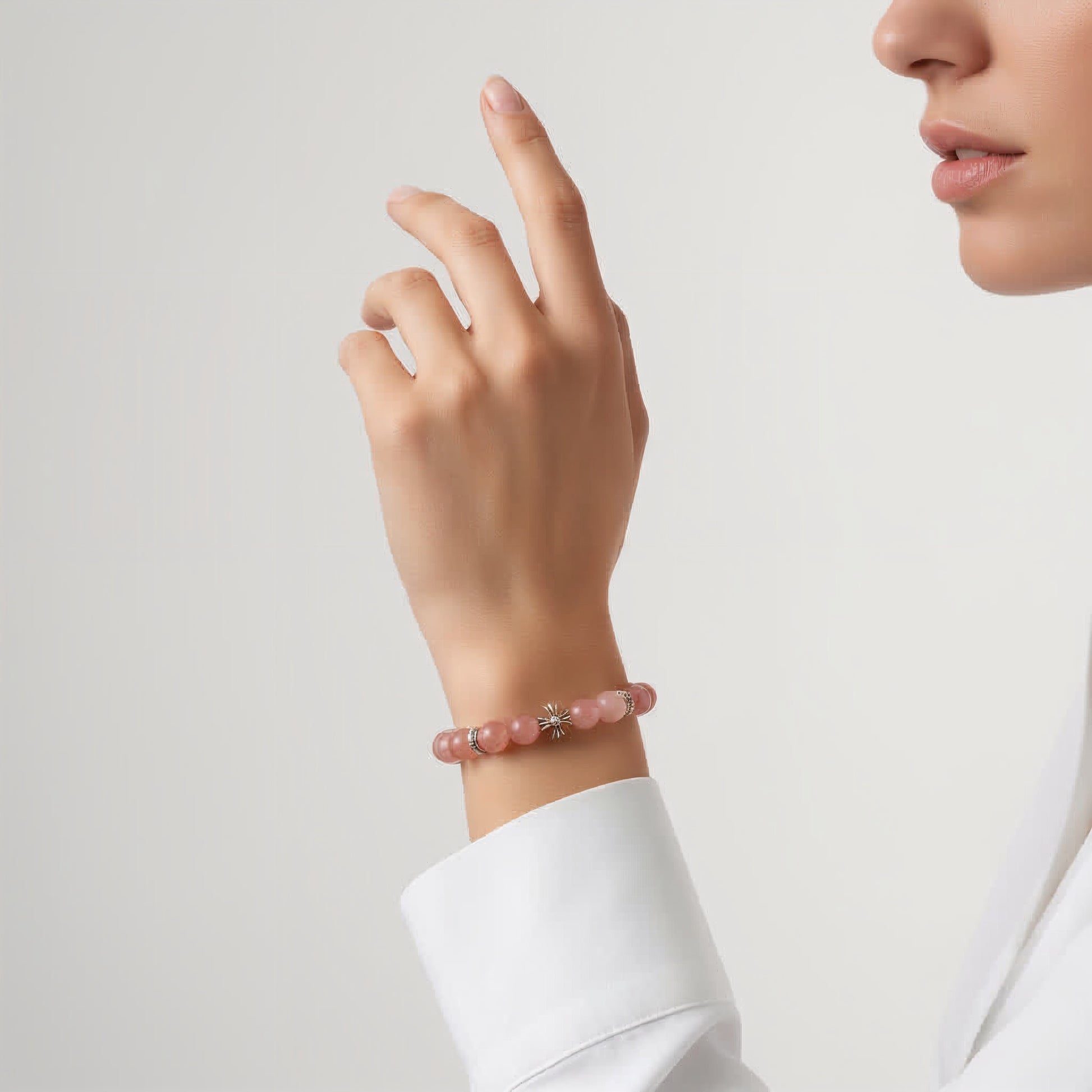 Lucky Blessing Rhodochrosite Bracelet - JWPatronus
