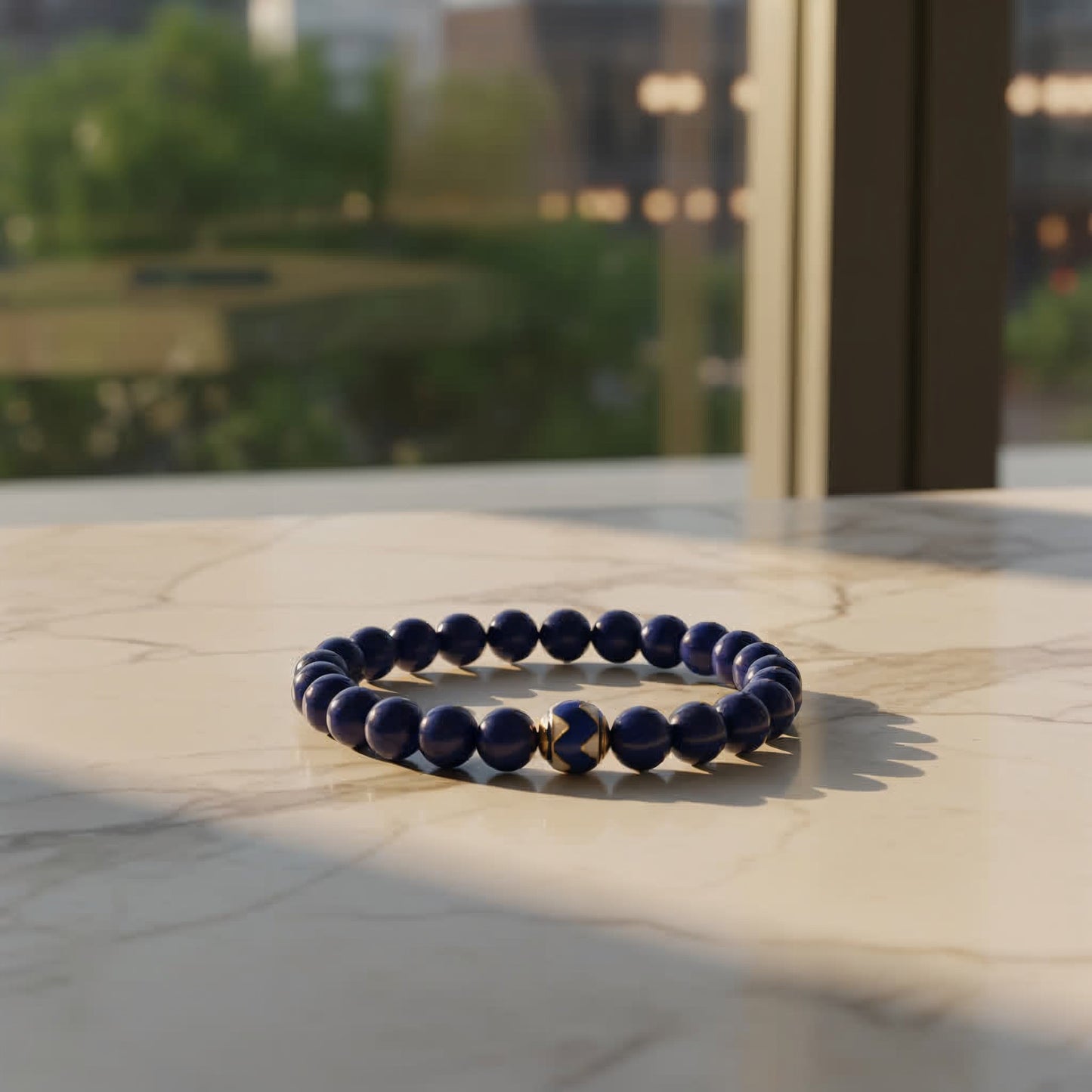 Royal Horizon Lapis Lazuli Bracelet - JWPatronus