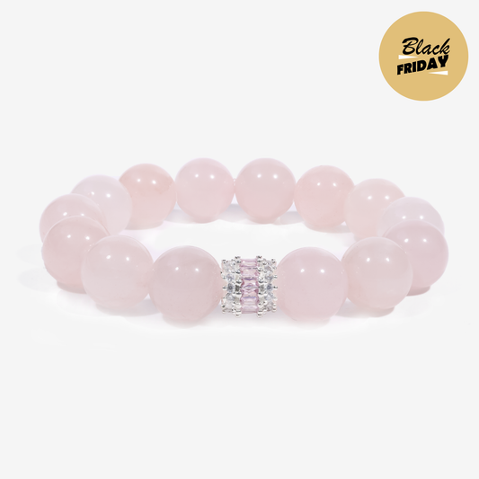 Royal Rose Quartz Serenity Bracelet