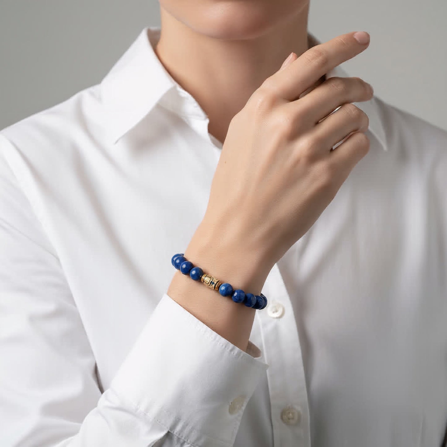 Tranquil Lapis Bracelet - JWPatronus