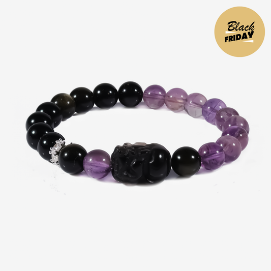 Mystic Amethyst Protection Bracelet
