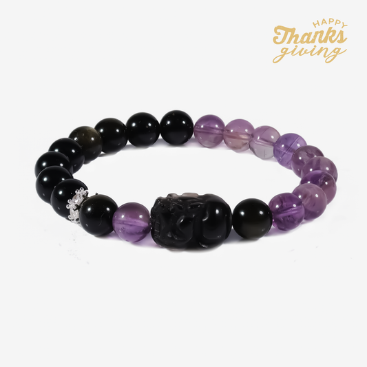 Mystic Amethyst Protection Bracelet