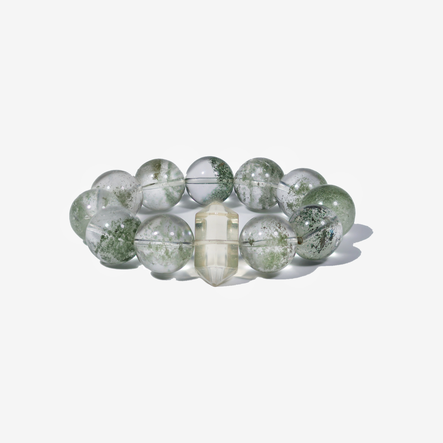 Mystic Forest Phantom Quartz Bracelet