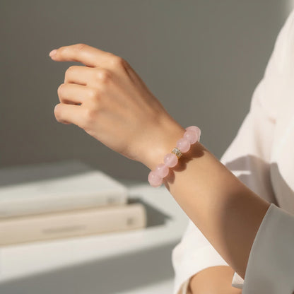 Harmony Rose Quartz Bracelet - JWPatronus