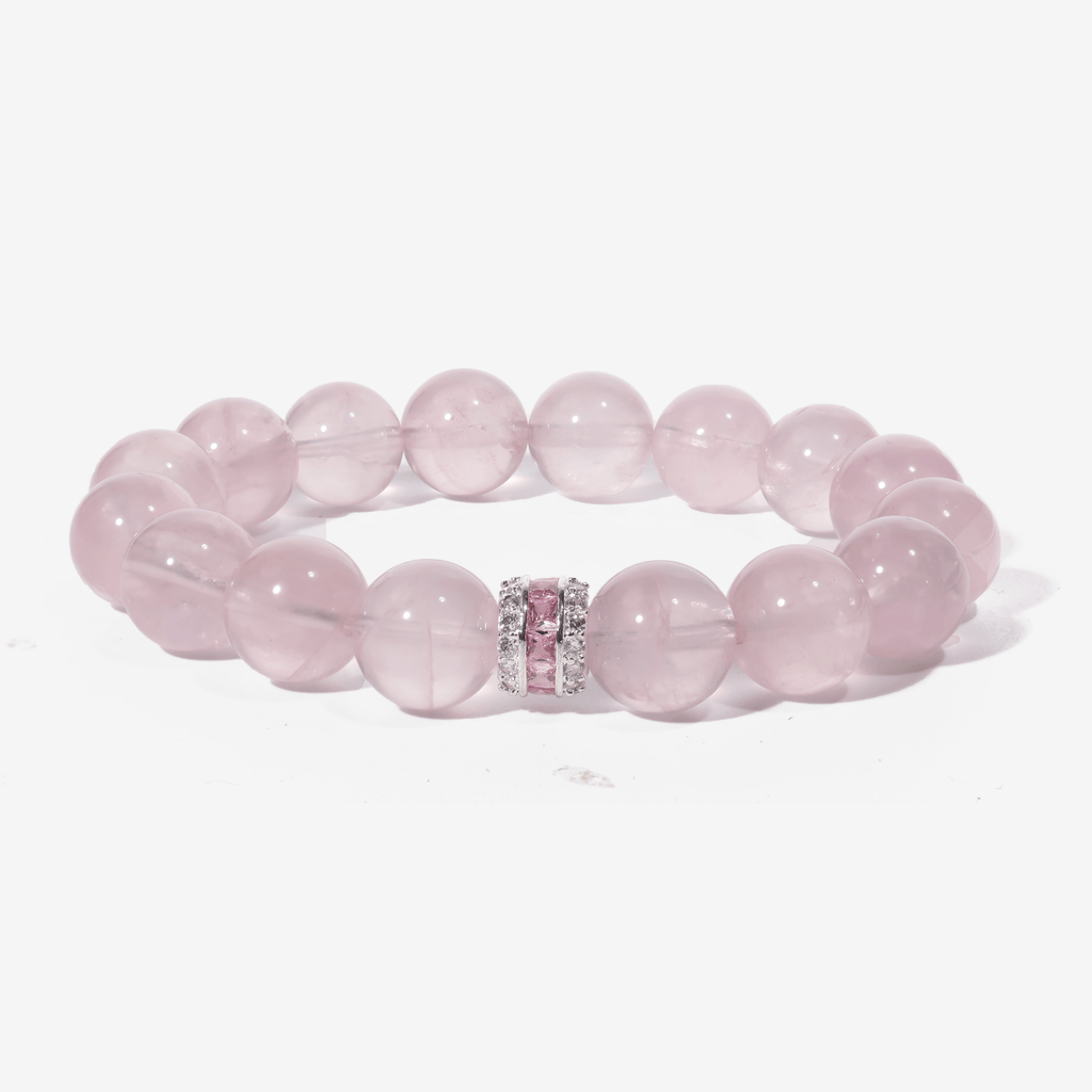 Pure Heart Rose Quartz Bracelet - JWPatronus