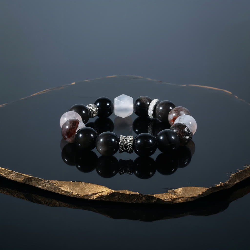 Shadow’s Embrace Obsidian Bracelet - JWPatronus