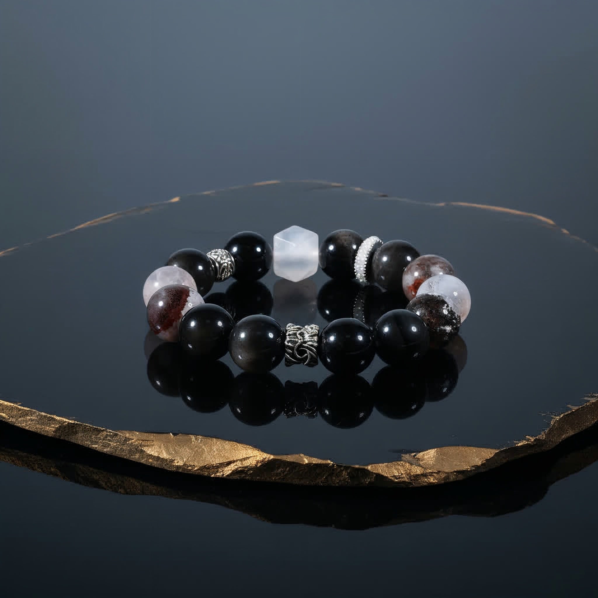 Shadow’s Embrace Obsidian Bracelet - JWPatronus