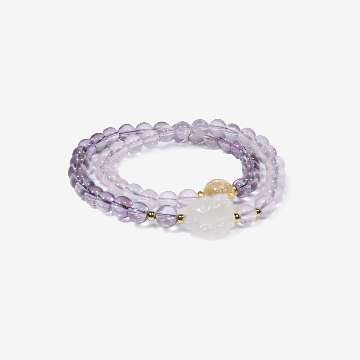 Fortune's Embrace Double-Layer Bracelet