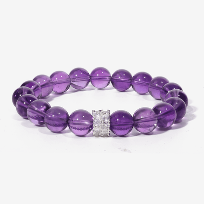 Serenity Bloom Amethyst Bracelet - JWPatronus
