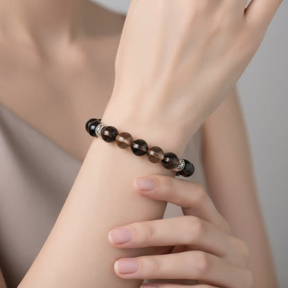 Grounding Serenity Obsidian Bracelet - JWPatronus