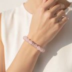 Royal Rose Quartz Serenity Bracelet - JWPatronus