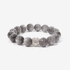 Ethereal Harmony Silver Quartz Bracelet - JWPatronus