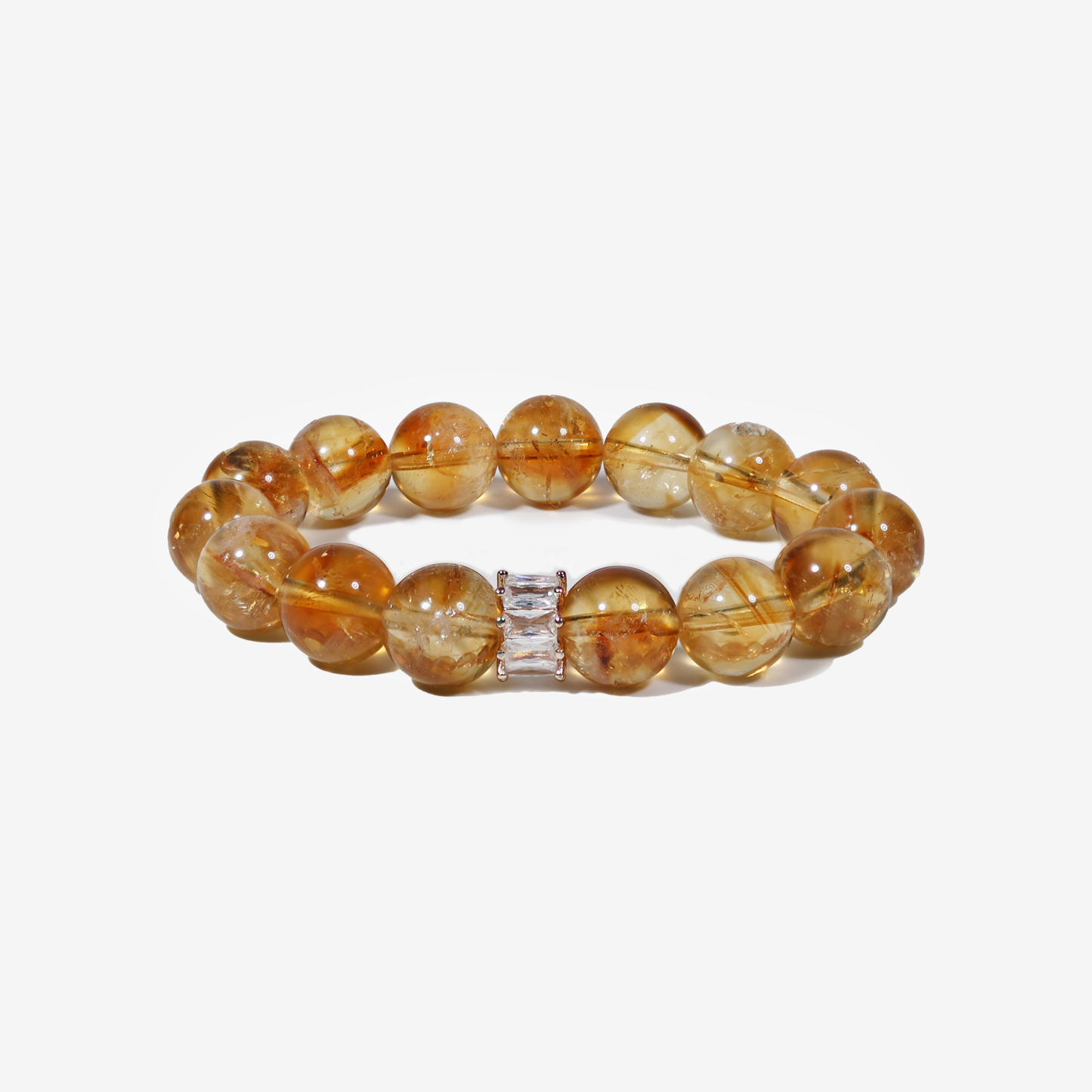 Radiant Citrine Crystal Bracelet