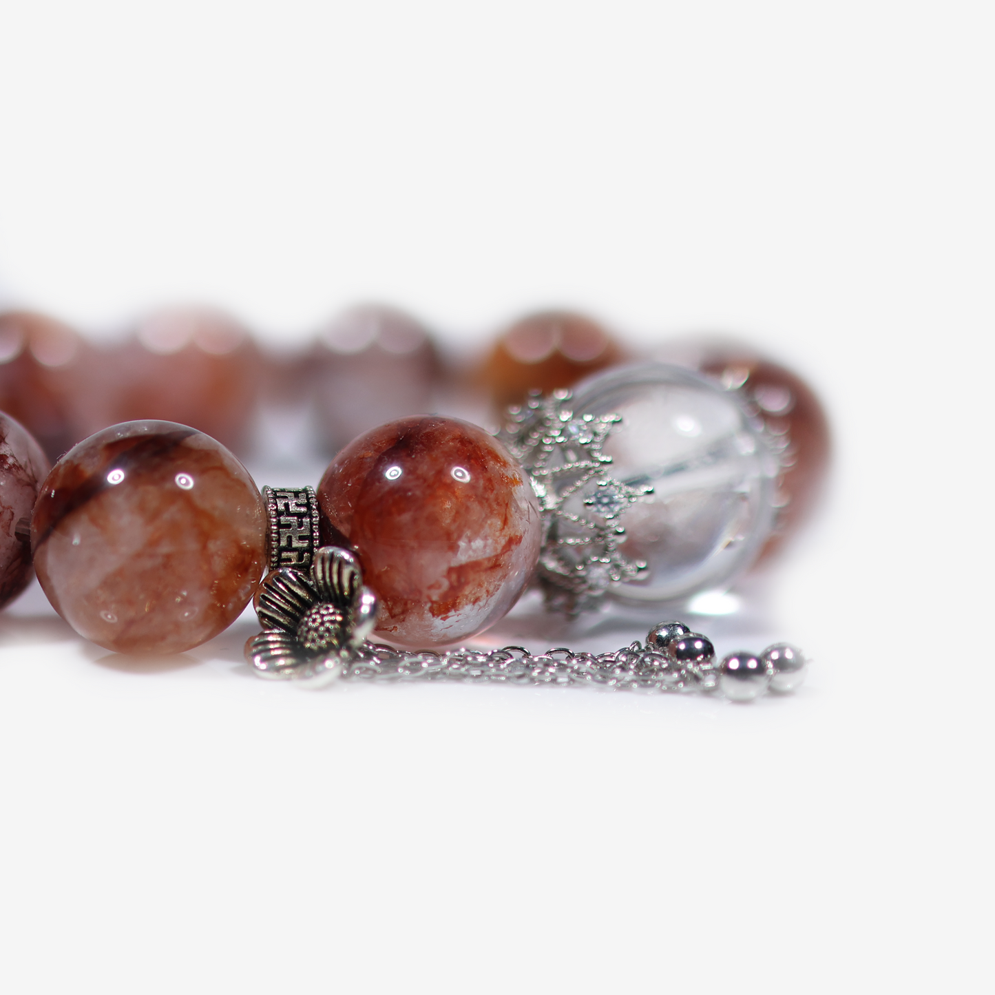 Hematoid Quartz Serenity Bracelet