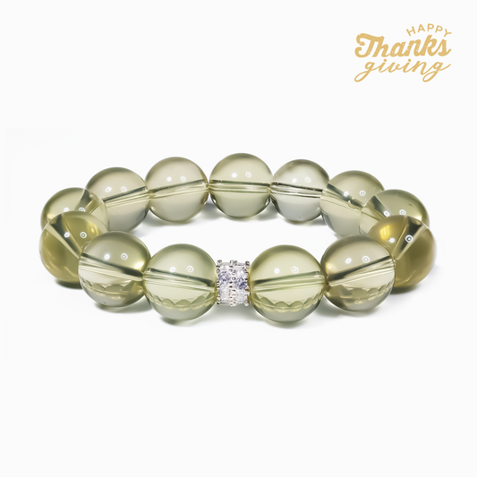 Luminous Lemon Quartz Bracelet