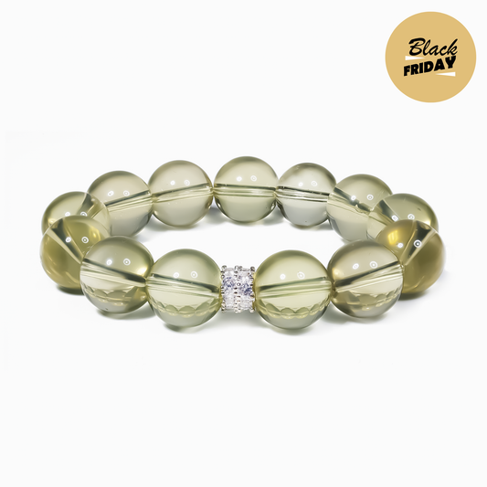 Luminous Lemon Quartz Bracelet