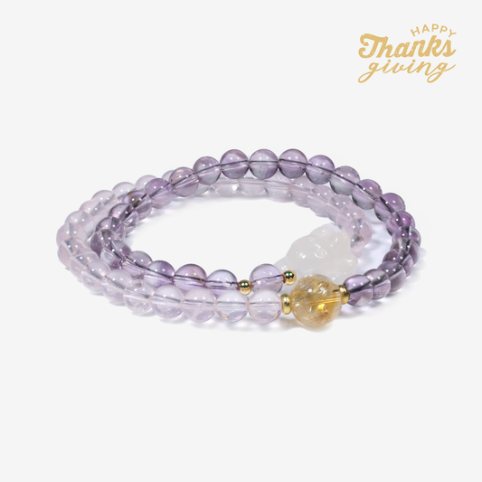 Fortune’s Embrace Double-Layer Bracelet