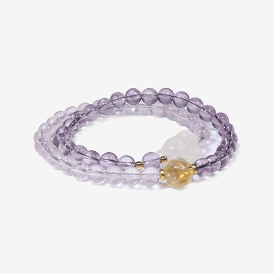Fortune’s Embrace Double - Layer Bracelet - JWPatronus