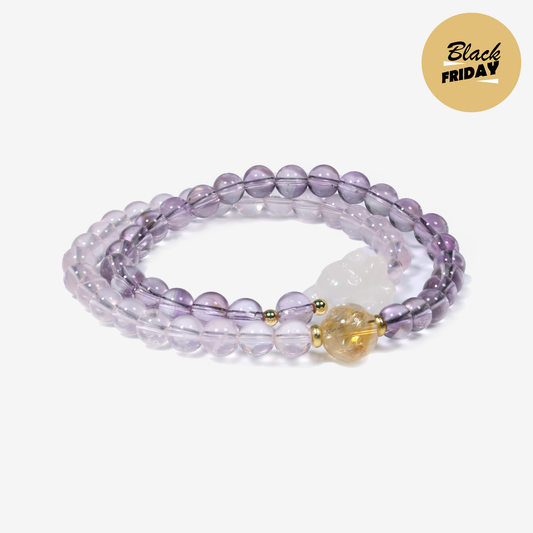 Fortune’s Embrace Double-Layer Bracelet