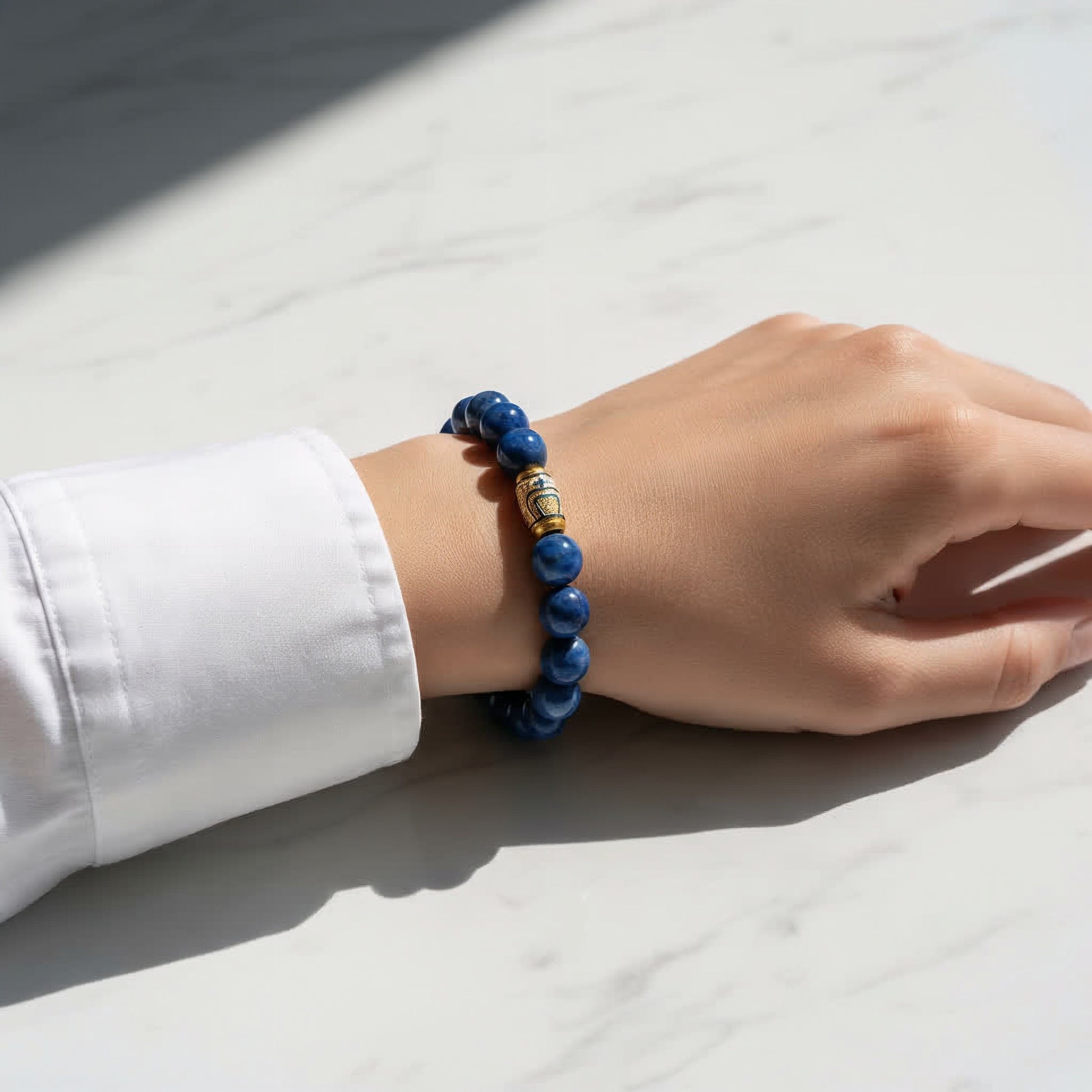 Tranquil Lapis Bracelet - JWPatronus