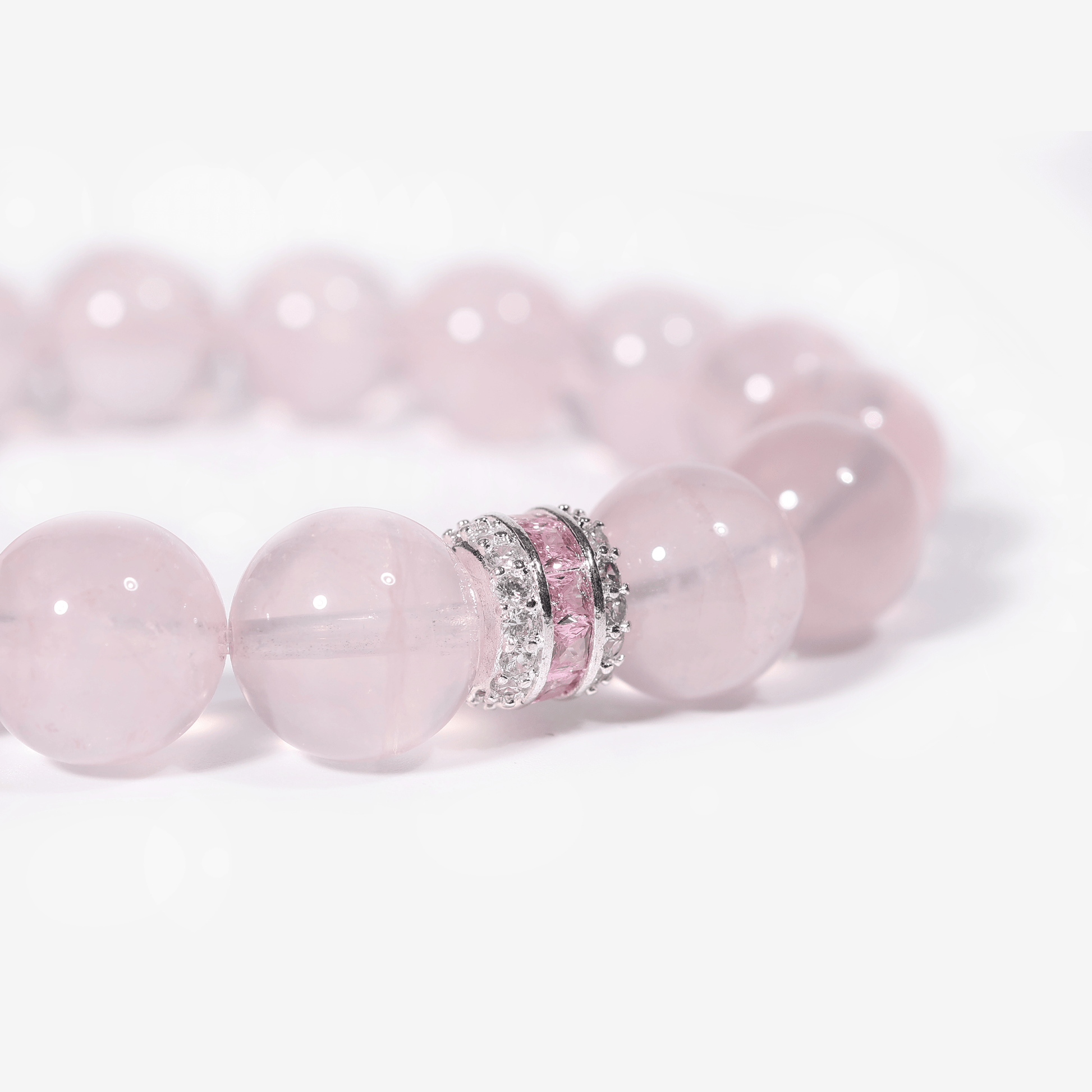 Pure Heart Rose Quartz Bracelet - JWPatronus