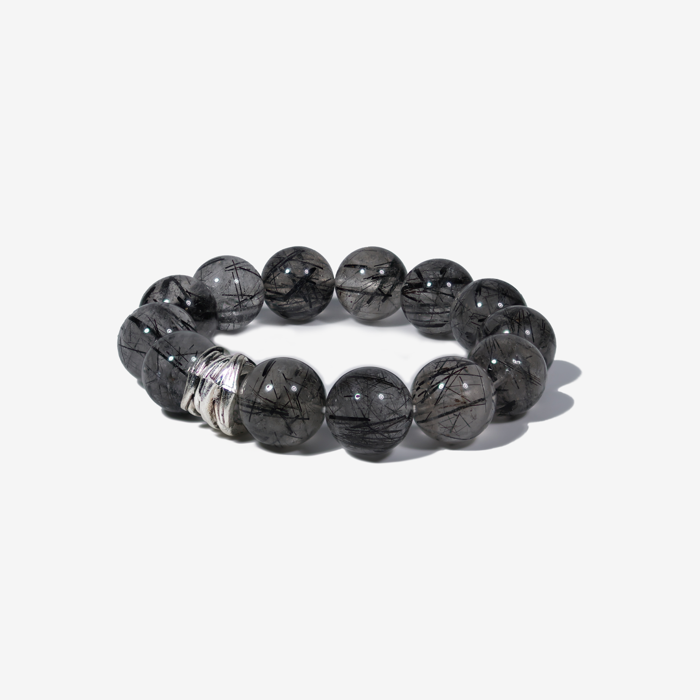 Eternal Guardian Black Rutile Quartz Bracelet