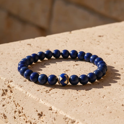 Royal Horizon Lapis Lazuli Bracelet - JWPatronus